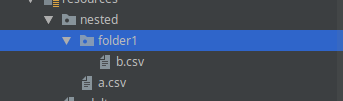 nested folder